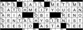 LA Times Crossword Answers Tuesday May 18th 2021