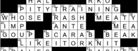 LA Times Crossword Answers Friday June 11th 2021