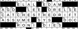 LA Times Crossword Answers Monday June 14th 2021