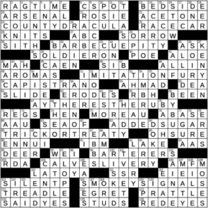 LA Times Crossword Answers Sunday June 13th 2021