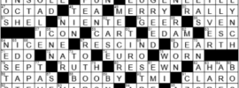 LA Times Crossword Answers Sunday June 20th 2021