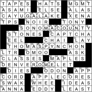 LA Times Crossword Answers Thursday June 24th 2021