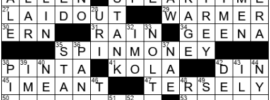 LA Times Crossword Answers Thursday June 3rd 2021