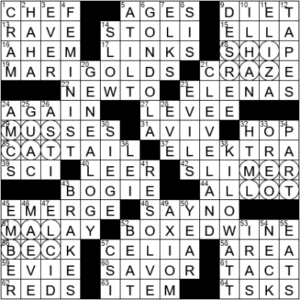 LA Times Crossword Answers Wednesday June 16th 2021