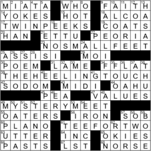 LA Times Crossword Answers Friday July 23rd 2021