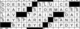 LA Times Crossword Answers Friday July 9th 2021