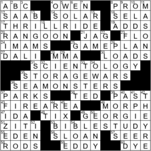 LA Times Crossword Answers Saturday July 24th 2021