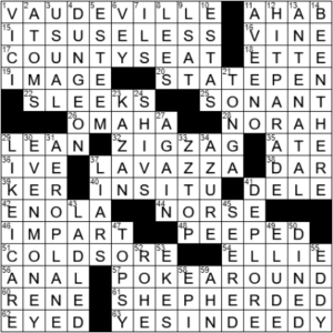 LA Times Crossword Answers Saturday July 31st 2021