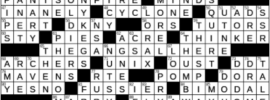 LA Times Crossword Answers Sunday July 11th 2021