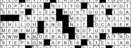 LA Times Crossword Answers Sunday July 25th 2021