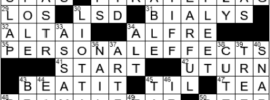 LA Times Crossword Answers Thursday July 1st 2021