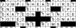 LA Times Crossword Answers Wednesday July 28th 2021