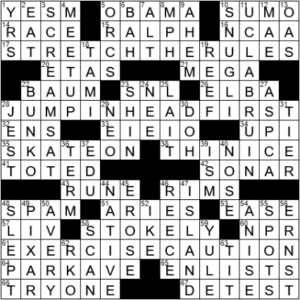 LA Times Crossword Answers Wednesday July 28th 2021
