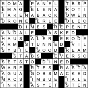 LA Times Crossword Answers Wednesday July 7th 2021