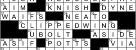 LA Times Crossword Answers Friday August 27th 2021