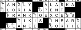 LA Times Crossword Answers Friday August 6th 2021