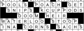 LA Times Crossword Answers Saturday August 21st 2021