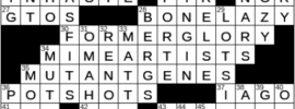 LA Times Crossword Answers Saturday August 7th 2021