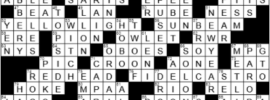 LA Times Crossword Answers Sunday August 1st 2021