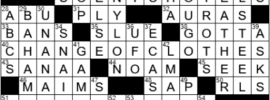 LA Times Crossword Answers Thursday August 12th 2021