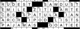 LA Times Crossword Answers Thursday August 5th 2021