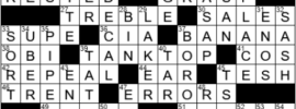 LA Times Crossword Answers Tuesday August 31st 2021