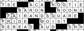 LA Times Crossword Answers Tuesday August 3rd 2021