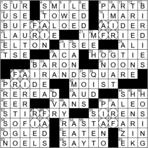 LA Times Crossword Answers Tuesday August 3rd 2021