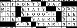 LA Times Crossword Answers Wednesday August 25th 2021