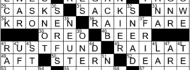 LA Times Crossword Answers Friday September 17th 2021