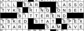 LA Times Crossword Answers Monday September 13th 2021