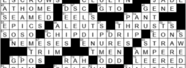 LA Times Crossword Answers Sunday September 12th 2021