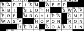 LA Times Crossword Answers Thursday September 23rd 2021