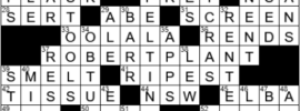 LA Times Crossword Answers Thursday September 30th 2021