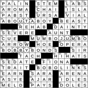 LA Times Crossword Answers Tuesday September 14th 2021