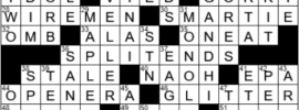 LA Times Crossword Answers Wednesday September 1st 2021