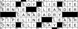 LA Times Crossword Answers Wednesday September 22nd 2021