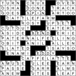 LA Times Crossword Answers Friday October 1st 2021