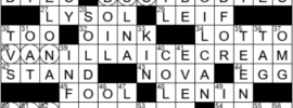 LA Times Crossword Answers Monday October 18th 2021