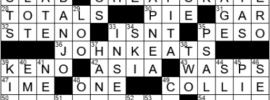 LA Times Crossword Answers Tuesday October 5th 2021