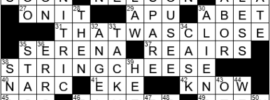 LA Times Crossword Answers Saturday November 13th 2021