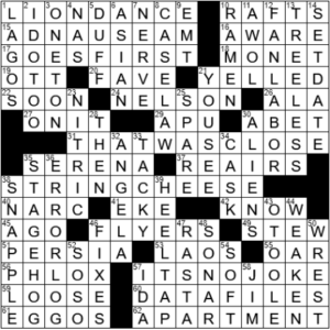 LA Times Crossword Answers Saturday November 13th 2021