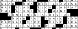 LA Times Crossword Answers Sunday November 7th 2021