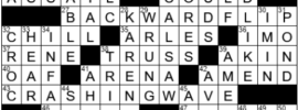 LA Times Crossword Answers Thursday November 4th 2021