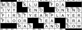 LA Times Crossword Answers Wednesday November 17th 2021