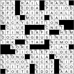 LA Times Crossword Answers Friday December 10th 2021