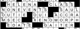 LA Times Crossword Answers Saturday December 4th 2021