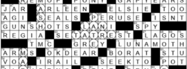 LA Times Crossword Answers Sunday December 26th 2021