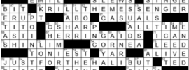 LA Times Crossword Answers Sunday December 5th 2021