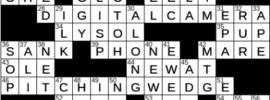 LA Times Crossword Answers Thursday December 23rd 2021